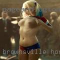 Brownsville horny women